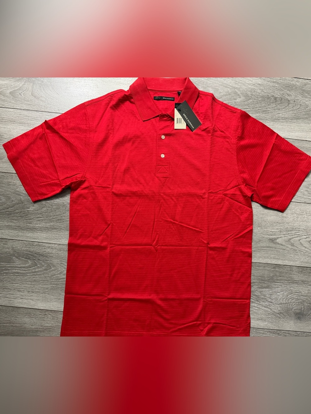 Greg Norman Men’s Golf Polo T-Shirt NWT Large